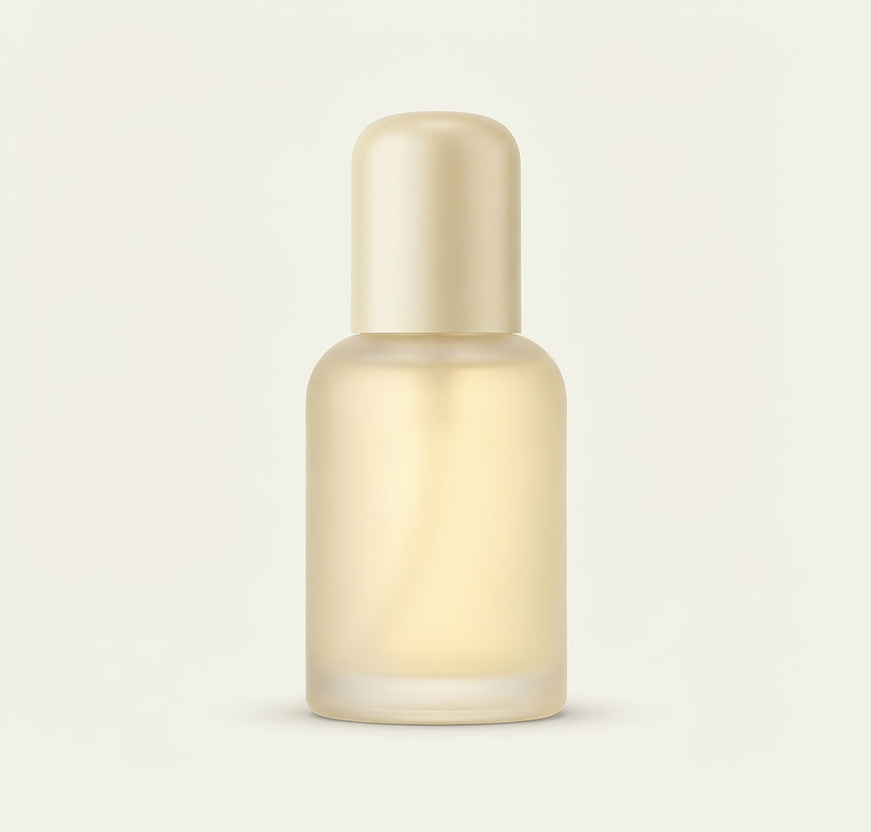 Frosted Glass Bottle