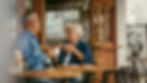 Senior Couple Chatting