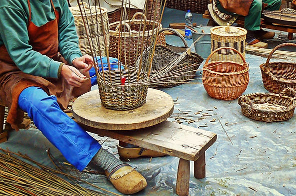 Atelier de vannerie