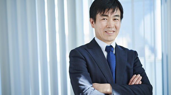 自信のあるビジネスマン