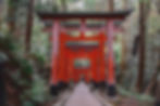Monument Shinto au parc