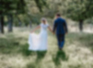 Bride and Groom in Nature