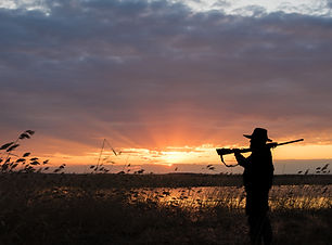 Hunter with Shotgun