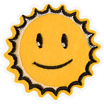 Lächelnder Sonnenfleck