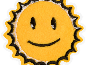 Smiling sun.