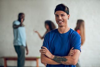 Smiling Young Person