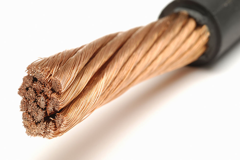 Heavy grade copper electrical wire