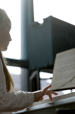 Girl Playing Piano