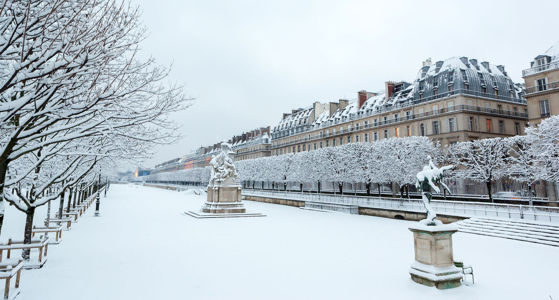 Tuileries Garden in the Winter