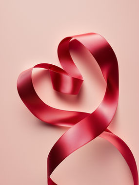 Heart-Shaped Ribbon