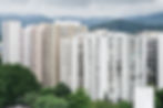 Edifícios brancos