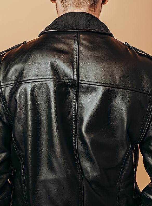 Back of Leather Jacket