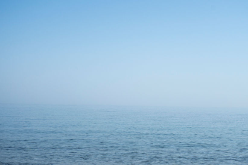 L'eau bleue