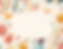 Food-themed watercolor background