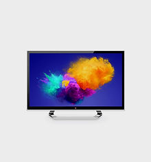 Smart TV Screen in contractor accommodation.