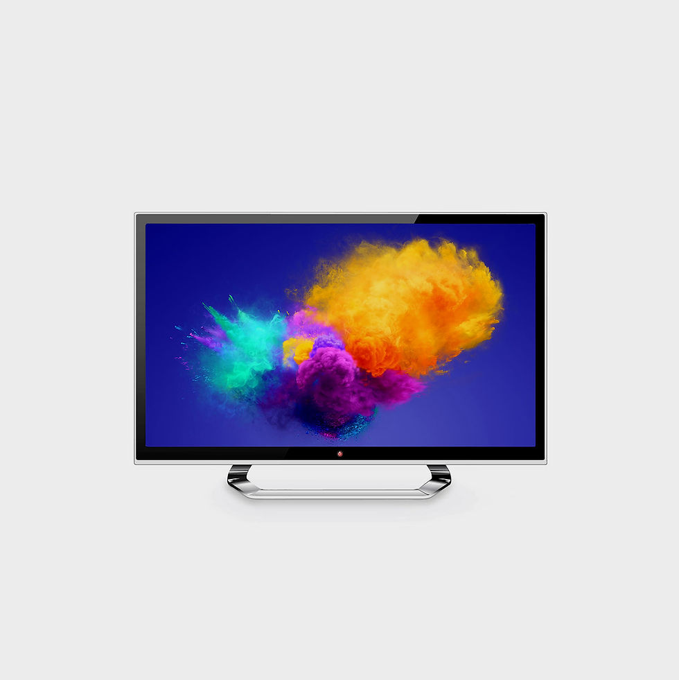 Colorful TV Display