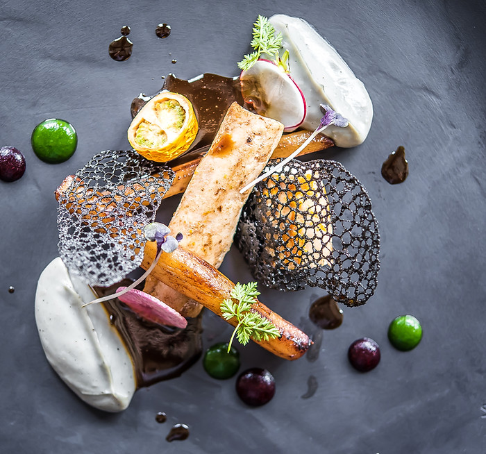 Atoreia hotel template - Gourmet Food Plate