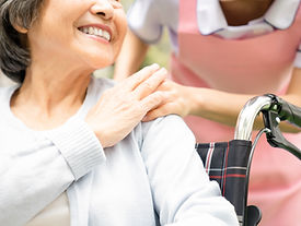 車いすの介護