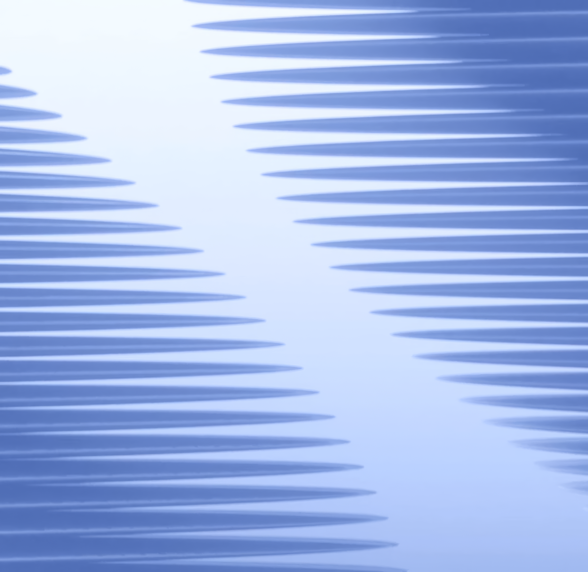 Abstract blue artwork
