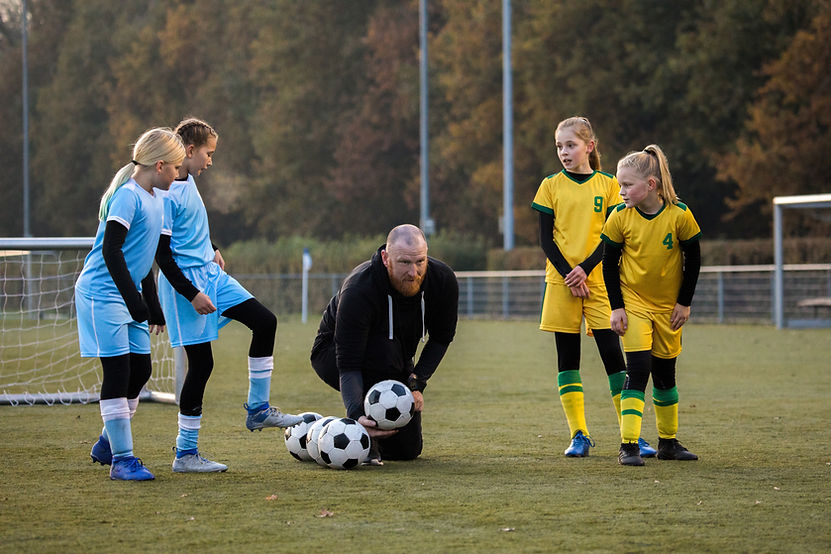 Junior Soccer Match