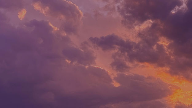 Vibrant Sunset Clouds