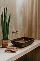 Lavabo de salle de bain minimaliste