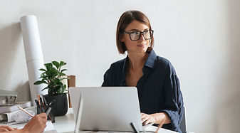Businesswoman with Laptop