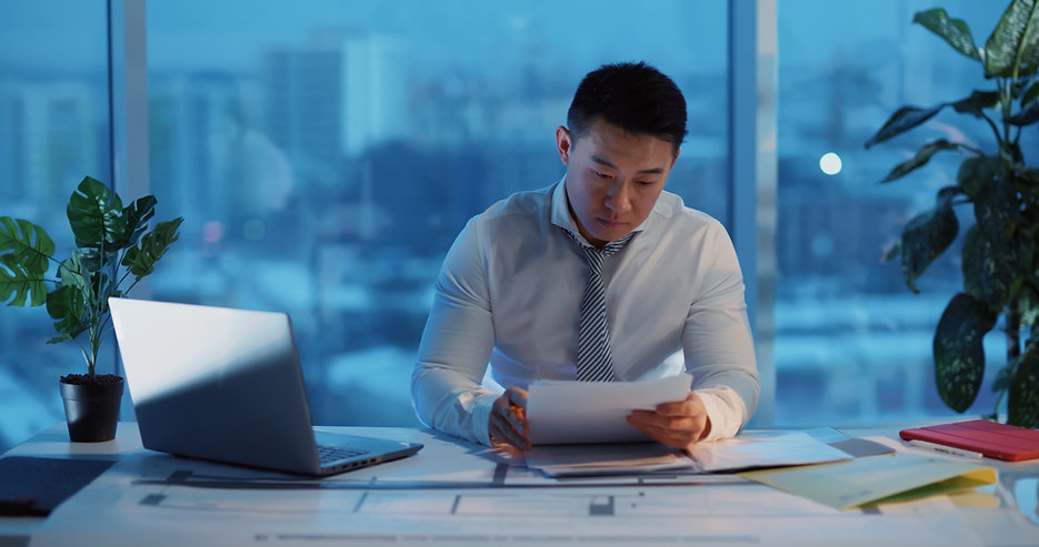 Employee Working Late