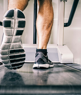 On the treadmill
