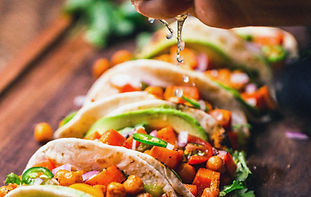 Vegan Tacos Closeup