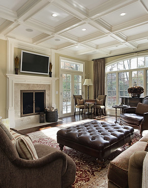 Family Room with Fireplace