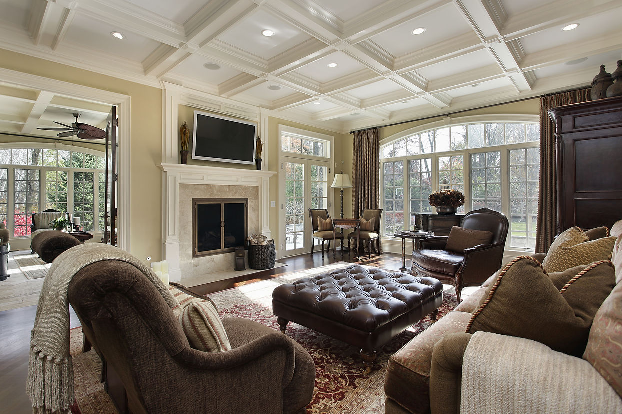 Family Room with Fireplace