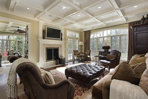 Family Room with Fireplace