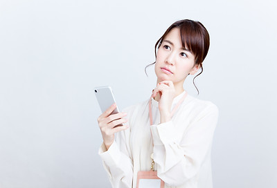 ビジネスウーマン(スマホ)