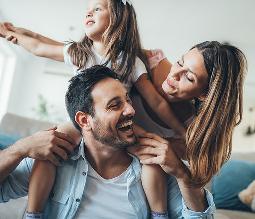 Parents et fille