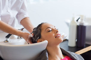 Hair salon hairwash