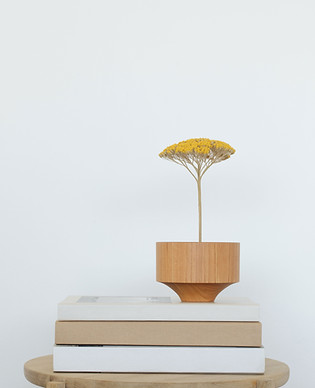 Wooden Flower Vase