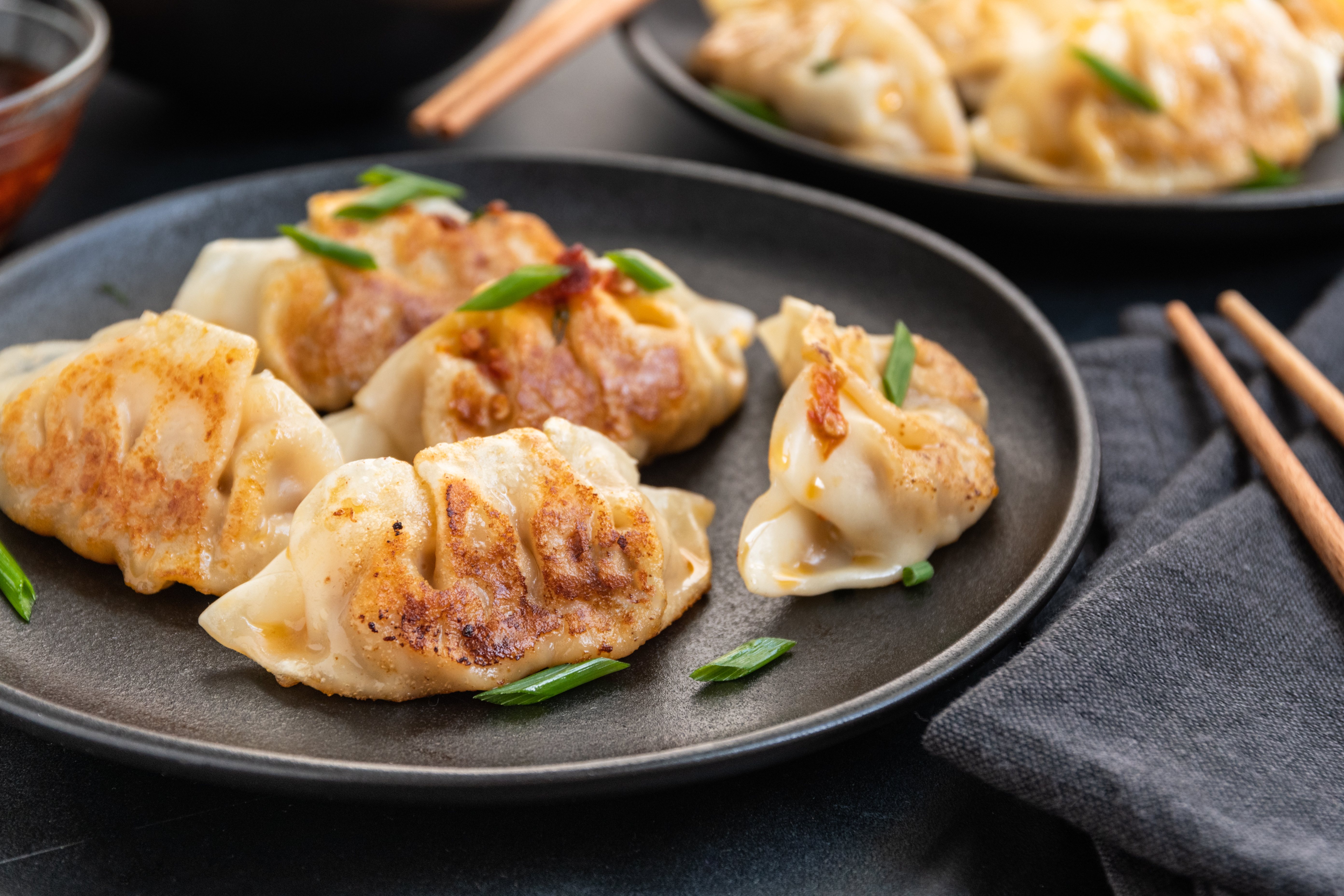 Arranged Food and Objects