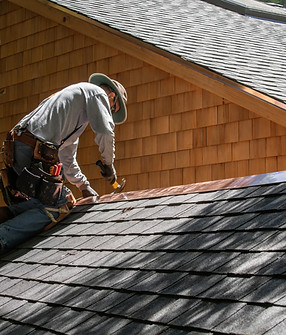 Roofing Worker Outdoors