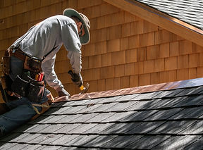 Roofing Worker Outdoors