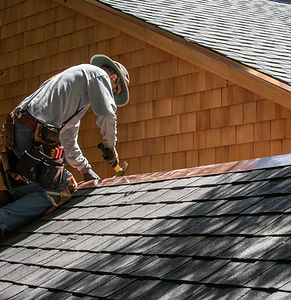 Roofing Worker Outdoors