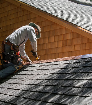 Roofing Worker Outdoors