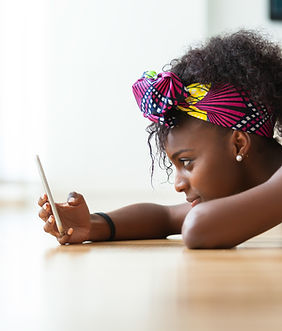 Girl Checking Her Phone