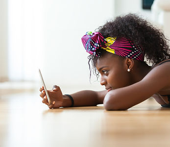 Girl Checking Her Phone
