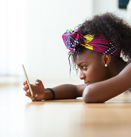 Girl Checking Her Phone