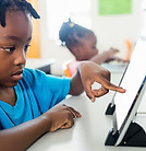 Pupil Using Tablet