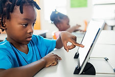 Pupil Using Tablet