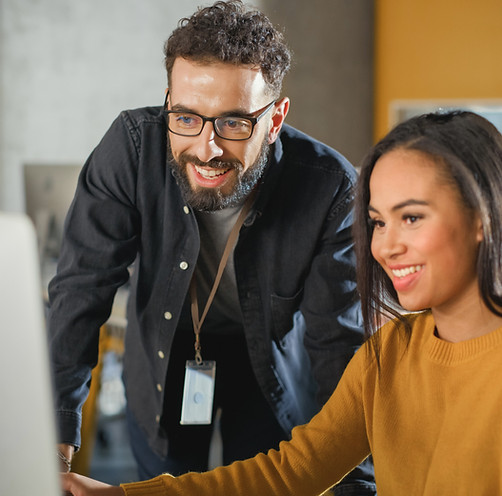 Office Collaboration Scene