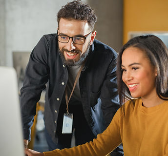 Office Collaboration Scene