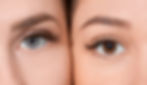 Augen und Augenbrauen